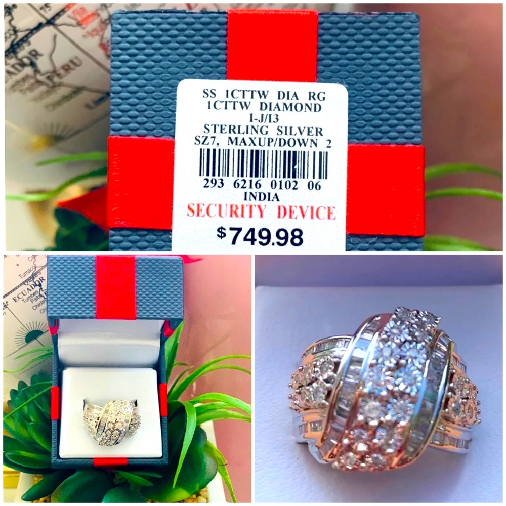 🍾🥂Host Pick!🥳 1Karat Sterling Silver Ring